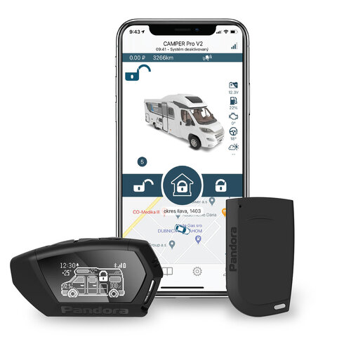 GSM alarm pro karavany Pandora CAMPER PRO v2 