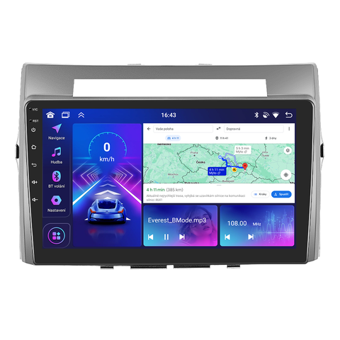 Bmode 2DIN autorádio BEX27 Android, Toyota Corolla Verso BEX-UN06M/A7517