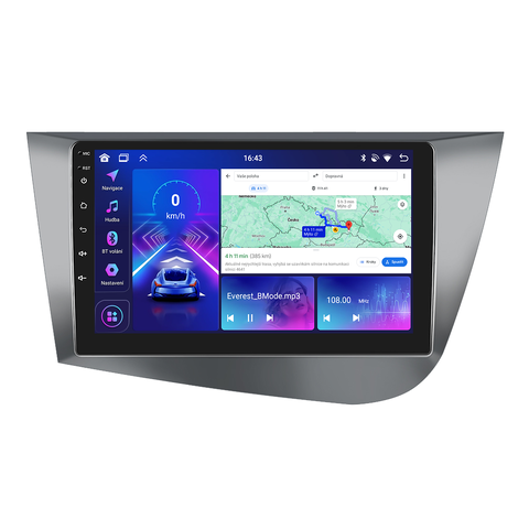 Bmode 2DIN autorádio BEX28 Android, Seat Leon II BEX-UN06M/A7213