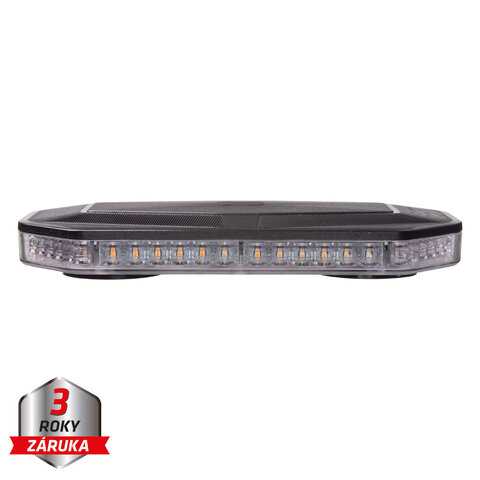 Mini LED rampa, oranžová, 12-24V, ECE R65, magnet sre2-878