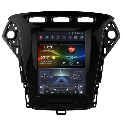 HIZPO FDMDE9702 9,7“ Android 13 Autorádio Ford Mondeo MK4 Model: 6S9701 (6+64GB) CHR3374_6S9