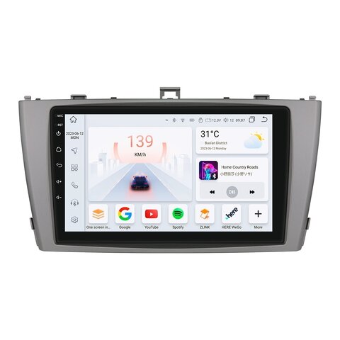 HIZPO KXAVS9002 Autorádio 9" Android 13 pro Toyota Avensis T27 Model: S9004 (4+32GB) CHR893