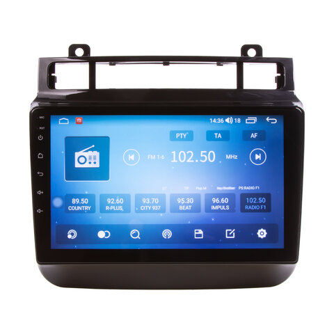 Autorádio pro VW Touareg 2011-2017 s 9&quot; LCD, Android, WI-FI, GPS, CarPlay, 4G, Bluetooth, 2x USB 80816A4