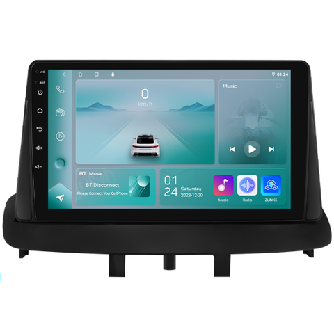HIZPO KXRNMGN92CB Autorádio 9" Android 13 pre Renault Megane 3 Model: P9002CP (2+32GB) CHR315