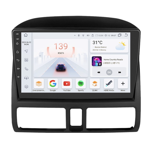 HIZPO KXHDCRV92 Autorádio 9" Android 13 pro Honda CR-V (2001-2006) Model: S9004 (4+32GB) CHR271