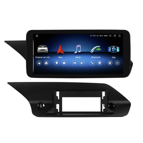 10,25" Autorádio Android 13 Mercedes Benz třída E W212 Verze systému: NTG 5.0 (2015-2016), Výkonnostní varianta: 6WBZ1025 (6+64GB) CHR2547_NTG6