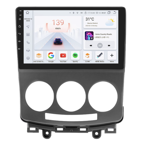 HIZPO KXMZD59001 Autorádio 9" Android pro Mazda 5 Model: S9008 (8+128GB) CHR1777