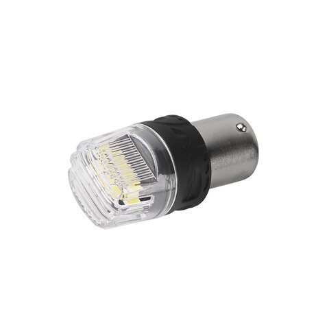 LED BA15S bílá, 12V, 16LED 2835SMD 95BR-BA15S-01w