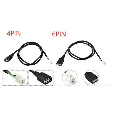 USB vstupy 6PIN a 4PIN CHR1014