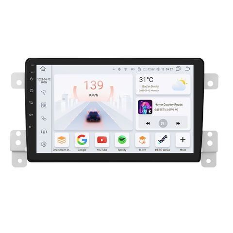 HIZPO KXSZVTR91 Autorádio 9" Android 13 pro Suzuki Grand Vitara Model: S9004 (4+32GB) CHR453