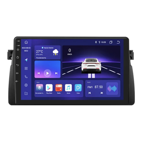 HIZPO KXBME4692 Autorádio 9" Android 13 pro BMW řada 3 E46 Model: S9006 (6+64GB) CHR1682