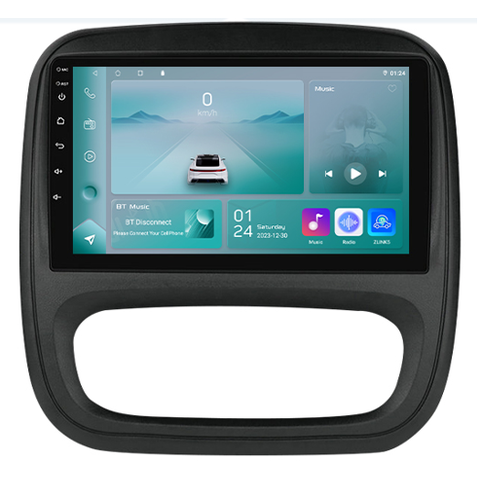 HIZPO KXOPELVV9001 Autorádio 9" Android Opel Vivaro 3, Renault Trafic 3 Varianta: Napájecí kabel typu A, Model: P9002CP (2+32GB) CHR321_TYP