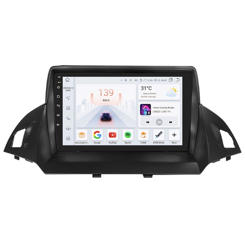 HIZPO KXESC9001 Autorádio 9" Android 13 Ford Kuga 2, Escape 3 Model: S9006 (6+64GB) CHR1705