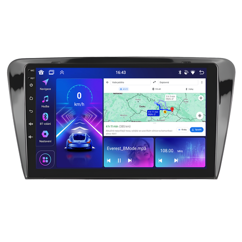 Bmode 2DIN autorádio BEX04 Android, Škoda Octavia III BEX-UN06/A7649