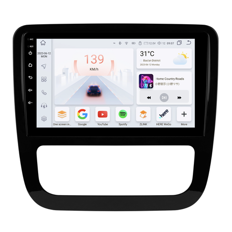 HIZPO KXVWSC91 Autorádio 9" Android 13 pro Volkswagen Scirocco Model: S9004 (4+32GB) CHR1629