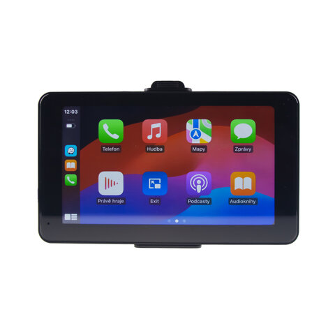 Monitor 7&quot; s OS Android + Apple CarPlay, Android auto, Bluetooth, micro SD, GPS, park. kamera ds-703caA