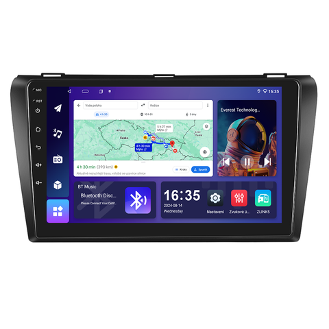 Isudar 2DIN autorádio T68B-IEV25 Android, Mazda 3 - I. generace B219