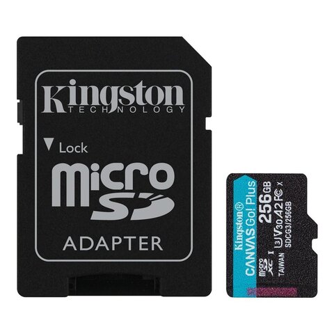 SD CARD 256GB Mikro SD s adaptérem SD CARD 256GB