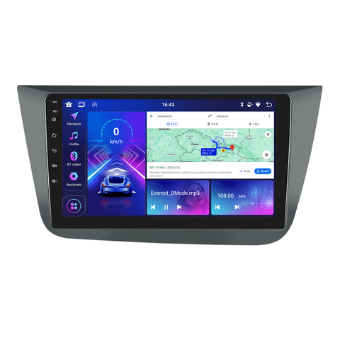 Bmode 2DIN autorádio BEV09 Android, Seat Altea / Toledo B110
