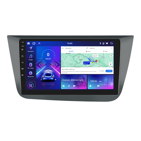 Bmode 2DIN autorádio BEX09 Android, Seat Altea / Toledo BEX-UN06M/A7216