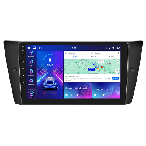 Bmode 2DIN autorádio BEX13 Android, BMW E90 / E91 / E92 / E93 BEX-UN06M/A7201