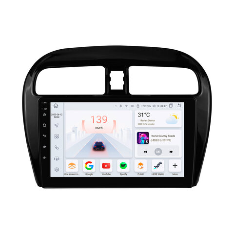 HIZPO KXMTSMS9001 Autorádio 9" Android pro Mitsubishi Space Star Model: S9006 (6+64GB) CHR3070