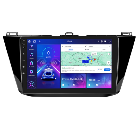 Bmode 2DIN autorádio BEX22 Android, Volkswagen Tiguan II BEX-UN06/A7317
