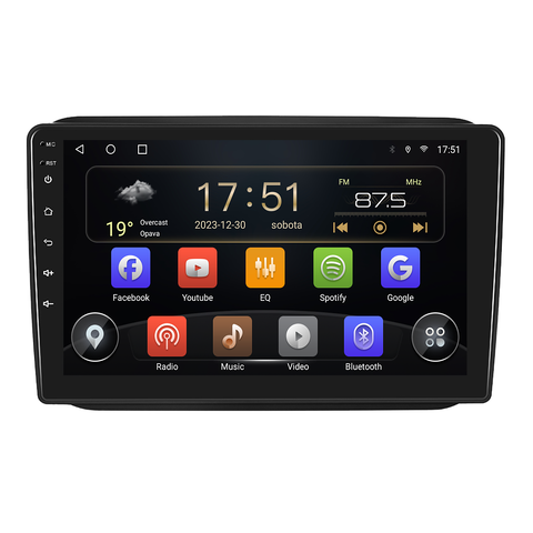 Isudar 2DIN autorádio T72-IEV02 Android, Škoda Fabia II / Roomster B073