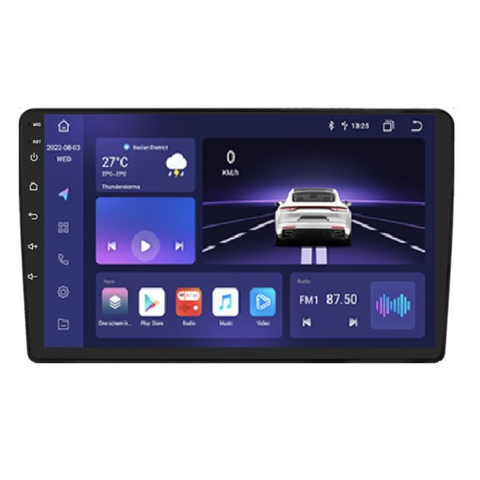 HIZPO KXADA492 Autorádio 9" Android 13 pro Audi A4 B6, B7, Seat Exeo Model: S9008 (8+128GB) CHR1758