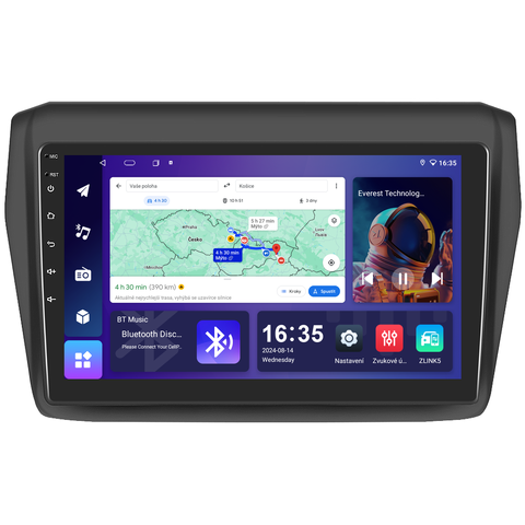 Isudar 2DIN autorádio T68B-IEV67 Android, Suzuki Swift III (Gen 5) B621