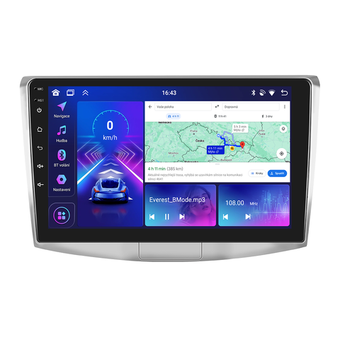 Bmode 2DIN autorádio BEV25 Android, Volkswagen Passat B6, B7, CC B170 - VÝSTAVNÍ