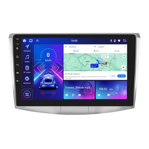 Bmode 2DIN autorádio BEV25 Android, Volkswagen Passat B6, B7, CC B170