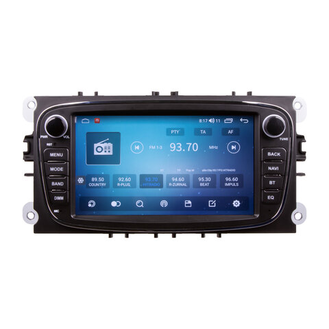 Autorádio pro Ford 2008-2012 s 7&quot; LCD, Android, WI-FI, GPS, CarPlay, 4G, Bluetooth, 2x USB 80888A4