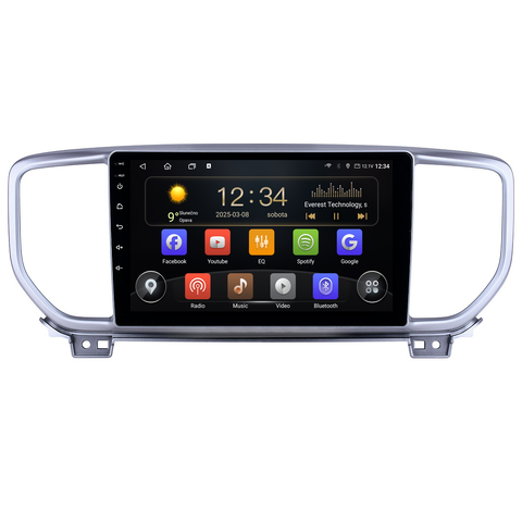 Isudar 2DIN autorádio T72-IEV98 Android, Kia Sportage 4 KX5 T72-UN08M/A7151