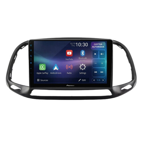 Autorádio Pioneer SPH-PF97BT pro Fiat Dobló CHRSPH-PF97BT_KXFTDBL91