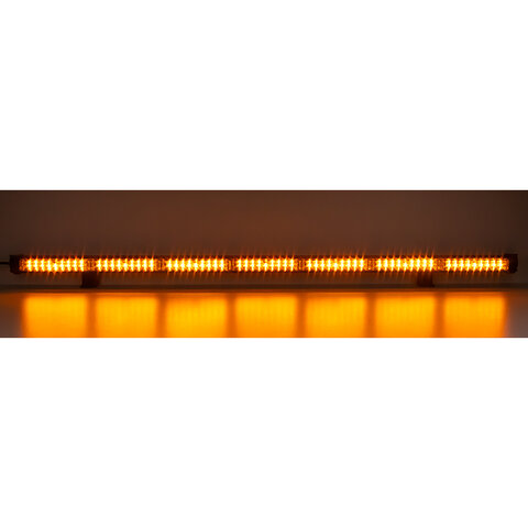 LED alej voděodolná (IP67) 12-24V, 63x LED 1W, oranžová 1060mm, ECE R65 kf77-1060