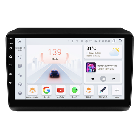 HIZPO KXFTDCT94B Autorádio 9" Android 13 pro Fiat Ducato, Citroen Jumper, Peugeot Boxer (2016-2022) Model: S9004 (4+32GB) CHR600_AUT2