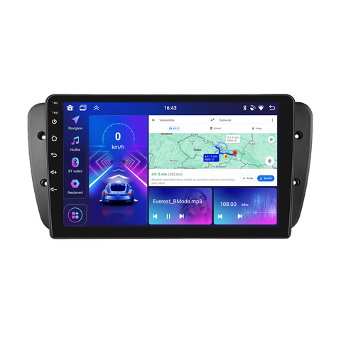 Bmode 2DIN autorádio BEX10 Android, Seat Ibiza BEX-UN06M/A7217