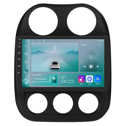 HIZPO KXJPCPS101 Autorádio 10,1" Android 13 pro Jeep Compass, Patriot Model: P101002CP (2+32GB) CHR1200