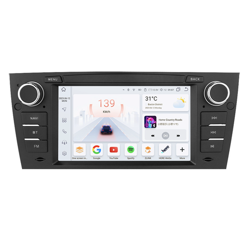 HIZPO BMWE9071P Autorádio 7" Android pro BMW 3 E90, E91, E92 Výkonnostní varianta: 6SBMWE9071P (6+64GB) CHR6SBMWE9071P