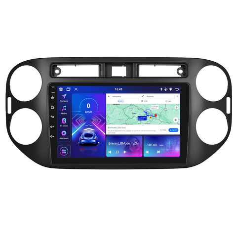 Bmode 2DIN autorádio BEV66 Android, Volkswagen Tiguan I B615