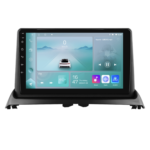 HIZPO KXRNCLIO94 Autorádio 9“ Android 13 pre Renault Clio 2 Model: P9002CP (2+32GB) CHR3314_P9002CP