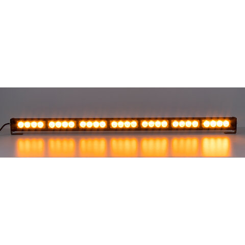 LED světelná alej, 28x LED 3W, oranžová 800mm, ECE R10 kf756-7