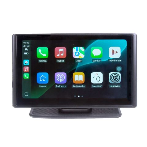 Monitor 7&quot; s Apple CarPlay, Android auto, Bluetooth, micro SD, kamerový vstup, magnetický držák ds-704caMG