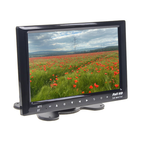 LCD monitor 7&quot; na palubní desku s MP3/MP4/USB/Bluetooth/FMmod. ic-701t