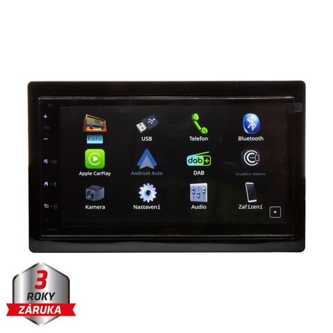 GRUNDIG 2DIN DAB+ / FM autorádio / 6,8" displej / USB / Bluetooth / Bezdrátové ACP / AA GX-3900