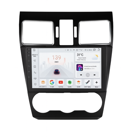 HIZPO KXSBRFST9003 Autorádio 9" Android pro Subaru Forester IV, Impreza Model: S9006 (6+64GB) CHR4634_S90