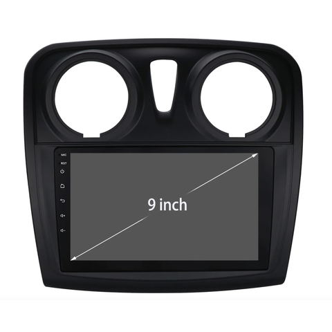 HIZPO KXRNSDR91 9" Android 13 Autorádio Dacia Logan 2, Sandero 2 Varianta: Rámeček typu B, Model: S9008 (8+128GB) CHR2142_R2