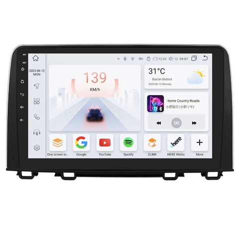 HIZPO KXHDCRV102 Autorádio 10,1" Android 13 pro Honda CR-V (2017-2021) Model: S101008 (8+128GB) CHR1644