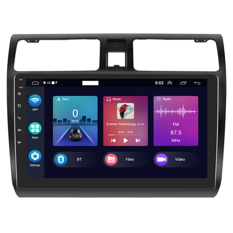 Podofo 2DIN autorádio PEV15 Android, Suzuki Swift I (Gen 3) B417